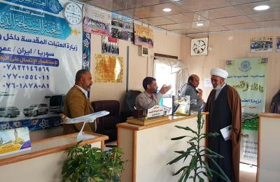 السياحة الدينية في العتبة العلوية تفتتح خطوطا جديدة لنقل المنتسبين إلى مركز المدينة 