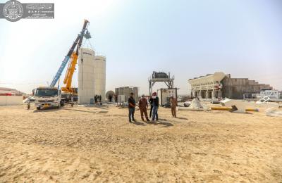 العتبة العلوية تجهز (الخباطة المركزية) لرفد المشاريع الخدمية والاستثمارية 