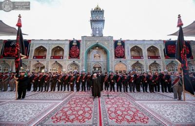 العتبة العلوية المقدسة تحيي ذكرى شهادة الصديقة الطاهرة فاطمة الزهراء(عليها السلام) ( صور )