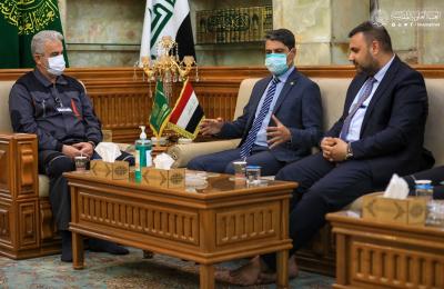الأمين العام للعتبة العلوية يستقبل وفدا ثقافيا تركيا  