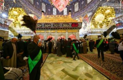 انطلاق قافلة خَدمة أمير المؤمنين (ع) الى سامراء لتقديم الخدمات في ذكرى شهادة الإمام العسكري (ع)