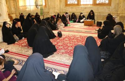 الإرشاد والتوجيه الديني النسوي في العتبة العلوية المقدسة تحيي ذكرى استشهاد الإمام الصادق (عليه السلام) 