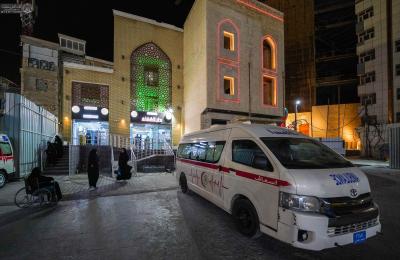 خدمات صحيّة لزائري المولى أمير المؤمنين .. جهود طبيّة مُكثّفة في العتبة العلوية المقدسة 