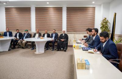 استعدادًا لأسبوع الغدير الأغر العتبة العلوية المقدسة تعقد اجتماعات تنسيقية موسّعة مع الهيئات والمؤسسات