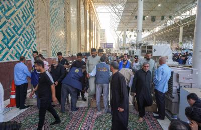 العتبة العلويّة المقدّسة تستنفر جهودها لخدمة الزائرين في الأضحى المبارك