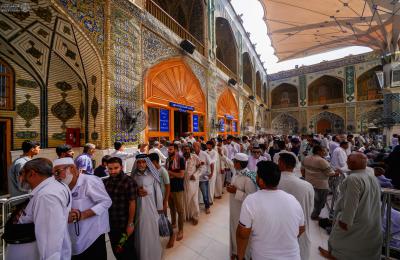 بمناسبة عيد الغدير  الأغرّ .. العتبة العلويّة المقدّسة توزّع 75  ألف هدية للزائرين احتفاءً بهذه المناسبة المباركة 