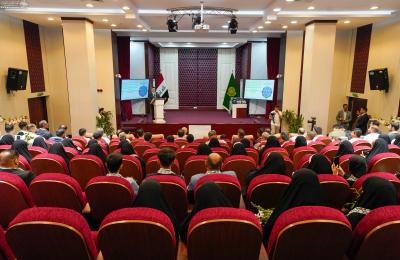العتبة العلويّة المقدّسة تكرّم الطلبة المتفوّقين ضمن أسبوع الصادقَينِ الدوليّ الرابع