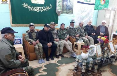 مبلغو العتبة العلوية يتفقدون المجاهدين في فرقة العباس(ع) بقاطع مدينة بلد - محافظة صلاح الدين  مبلغو العتبة العلوية يتفقدون المجاهدين في فرقة العباس(ع) بقاطع مدينة بلد - محافظة صلاح الدين