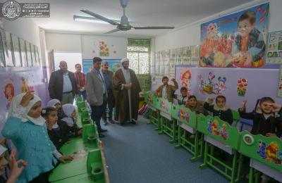 قسم الشؤون الدينية في العتبة العلوية المقدسة يواصل رعايته لذوي الاحتياجات الخاصة  قسم الشؤون الدينية في العتبة العلوية المقدسة يواصل رعايته لذوي الاحتياجات الخاصة
