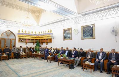 وفد إتحاد الروابط والتجمعات القرآنية في العراق في ضيافة العتبة العلوية المقدسة وفد إتحاد الروابط والتجمعات القرآنية في العراق في ضيافة العتبة العلوية المقدسة