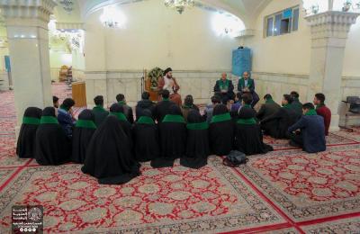 قسم الشؤون الدينية يستقبل أساتذة وطلبة جامعة الكوفة في العتبة العلوية المقدسة قسم الشؤون الدينية يستقبل أساتذة وطلبة جامعة الكوفة في العتبة العلوية المقدسة
