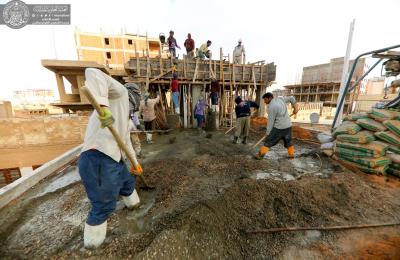 قسم الشؤون الهندسية في العتبة العلوية يعلن انتهاء المرحلة الأولى في مشروع مدرسة ومقبرة العلامة الطريحي قسم الشؤون الهندسية في العتبة العلوية يعلن انتهاء المرحلة الأولى في مشروع مدرسة ومقبرة العلامة الطريحي