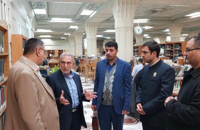وفد مكتبة الروضة الحيدرية يزور عددا من المكتبات المهمة في الجمهورية الإسلامية الإيرانية وفد مكتبة الروضة الحيدرية يزور عددا من المكتبات المهمة في الجمهورية الإسلامية الإيرانية