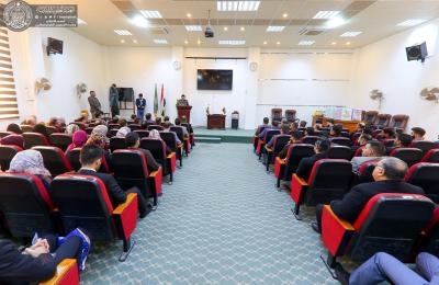العتبة العلوية المقدسة تشارك باحتفال تكريم الطلبة الأوائل في جامعة الكوفة العتبة العلوية المقدسة تشارك باحتفال تكريم الطلبة الأوائل في جامعة الكوفة