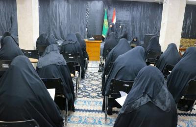 شُعبة الإرشاد والتوجيه الديني النسوي تجري الإختبار النهائي للمبلغات في مشروع تطوير المهارات التبليغية  شُعبة الإرشاد والتوجيه الديني النسوي تجري الإختبار النهائي للمبلغات في مشروع تطوير المهارات التبليغية
