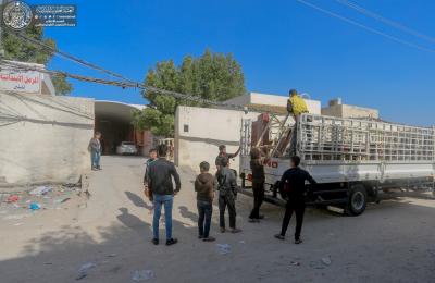 ضمن حملتها لتأهيل المقاعد الدارسية : العتبة العلوية تسلم إحدى مدارس محافظة النجف الأشرف وجبة جديدة من الرحلات الدراسية ضمن حملتها لتأهيل المقاعد الدارسية : العتبة العلوية تسلم إحدى مدارس محافظة النجف الأشرف وجبة جديدة من الرحلات الدراسية