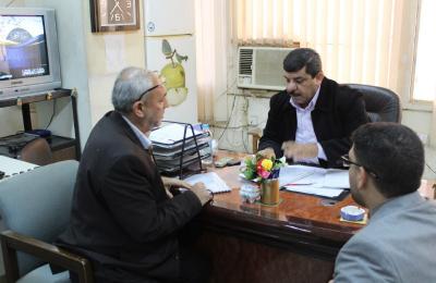 وفد العتبة العلوية المقدسة يزور المكتبة المركزية في جامعة بغداد ويتفق على آليات للتعاون المشترك وفد العتبة العلوية المقدسة يزور المكتبة المركزية في جامعة بغداد ويتفق على آليات للتعاون المشترك