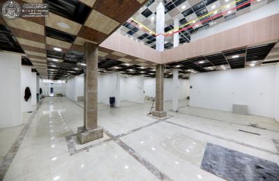 الكوادر الهندسية في العتبة العلوية تعلن عن وصول نسب انجاز متقدمة في مشروع محلات البراق الاستثمارية  الكوادر الهندسية في العتبة العلوية تعلن عن وصول نسب انجاز متقدمة في مشروع محلات البراق الاستثمارية